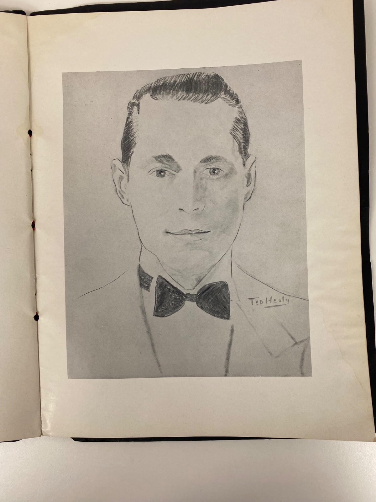 VTG Caricatures By Ted Healy Soft Cover Sketch Book 1930’s Memorabilia RARE