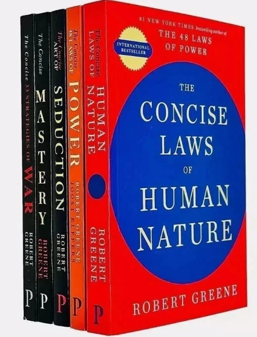 Robert Greene Concise 5 Book Set USA STOCK !!! 3-4 Days delivery