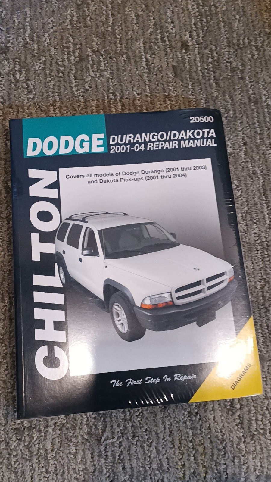 Dodge Durango/Dakota Repair Manual Chilton 2001-04 (2005) [Sealed]