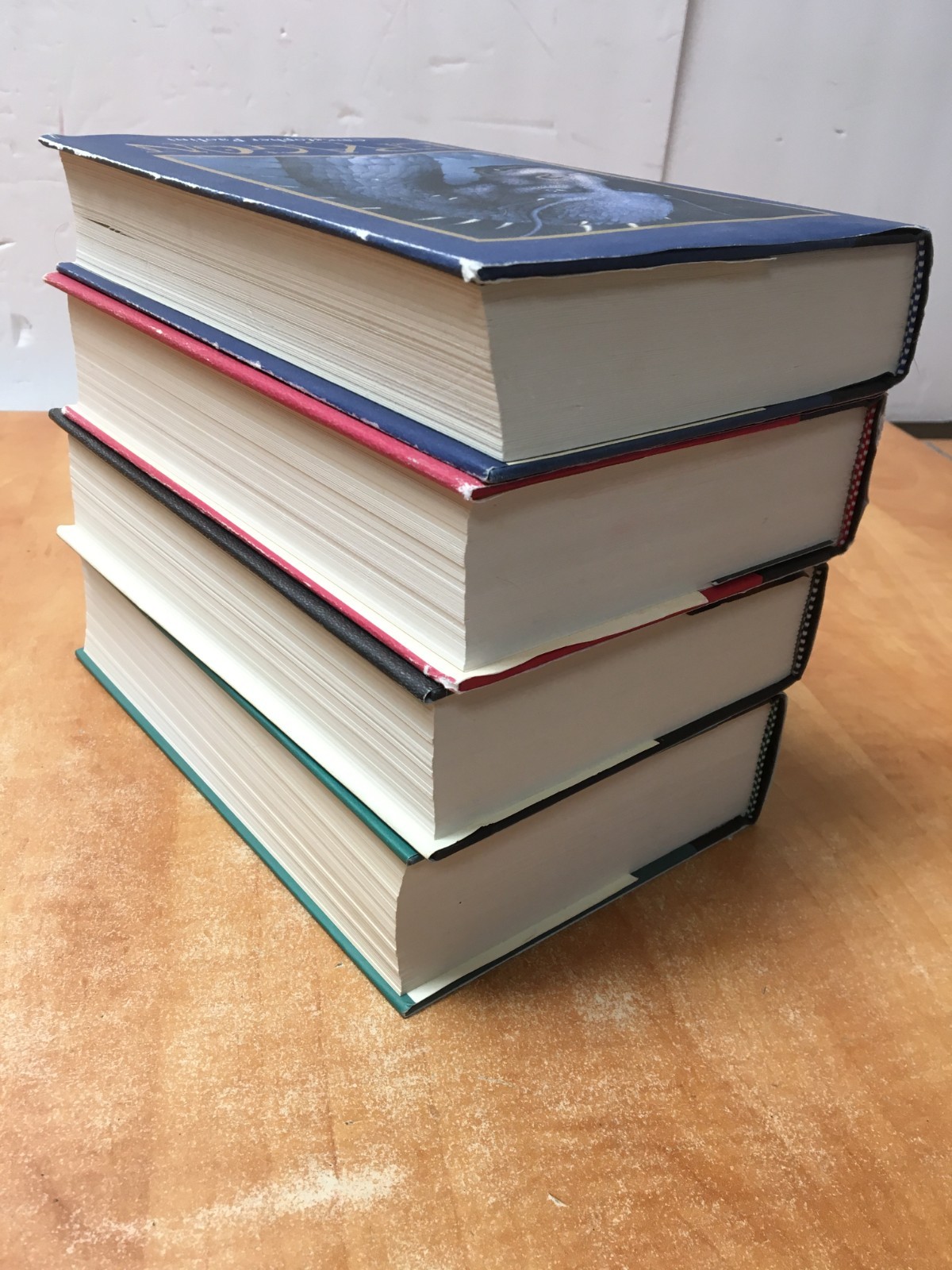 Eragon Books 1-4 Inheritance Cycle Hardcover 3- 1st edition 1st print w/DJs