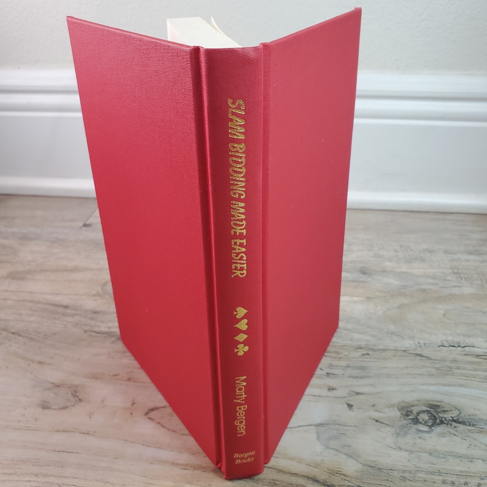 Slam Bidding Made Easier – Marty Bergen Hardcover No Dust Jacket