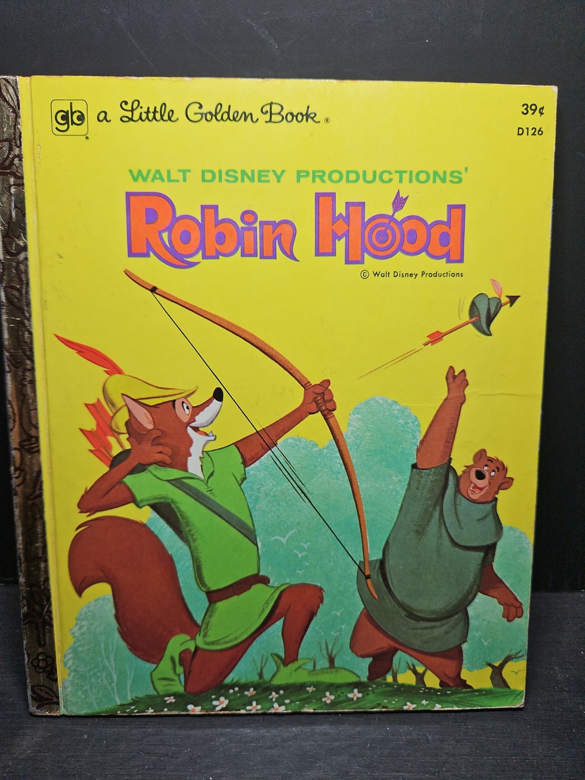 Little Golden Book Robin Hood 1973 1st Ed