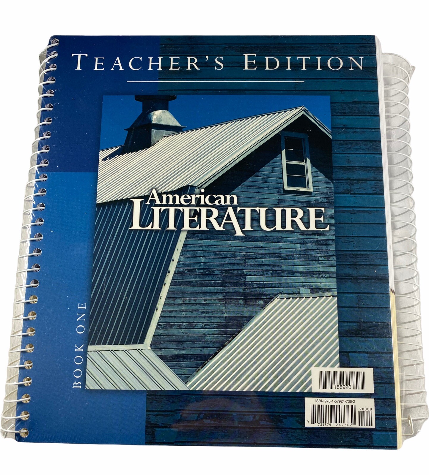 American Literature Teacher’s Edition 188920 *Book 1 And Book 2* NEW