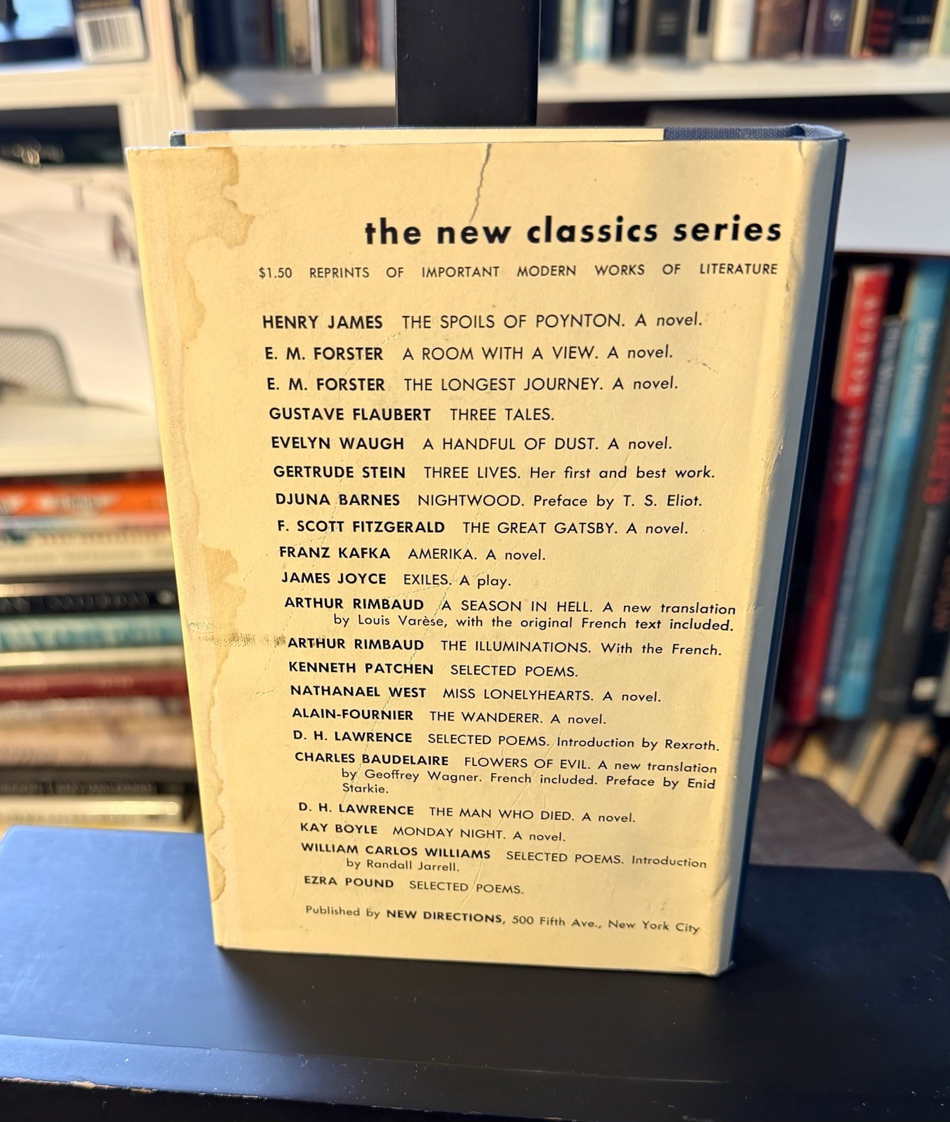 E.M. Forster & Lustig / The Longest Journey / HCDJ / New Directions / 1944