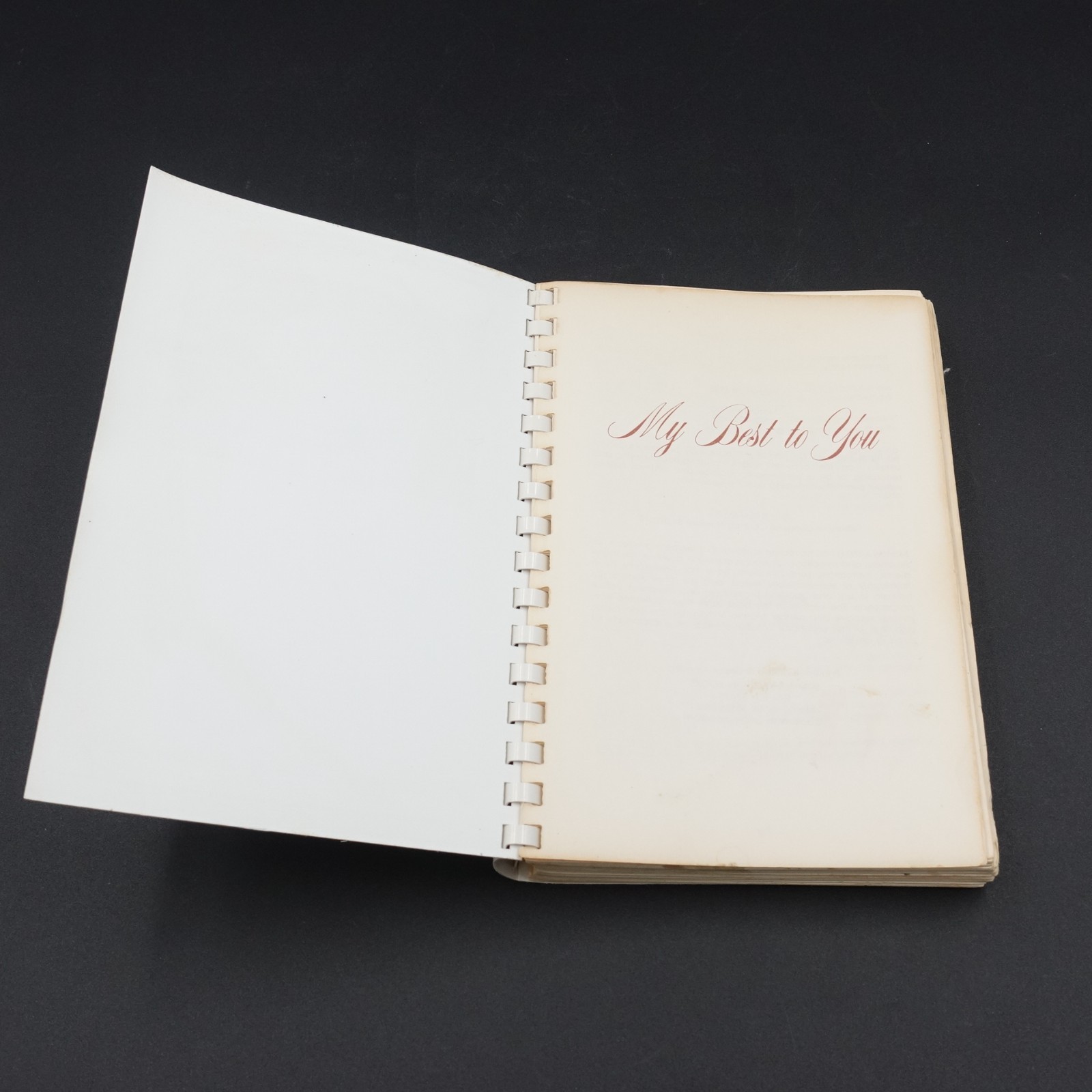 My Best to You by Martha Milting (1985, GBC Bound) GC 302 pages