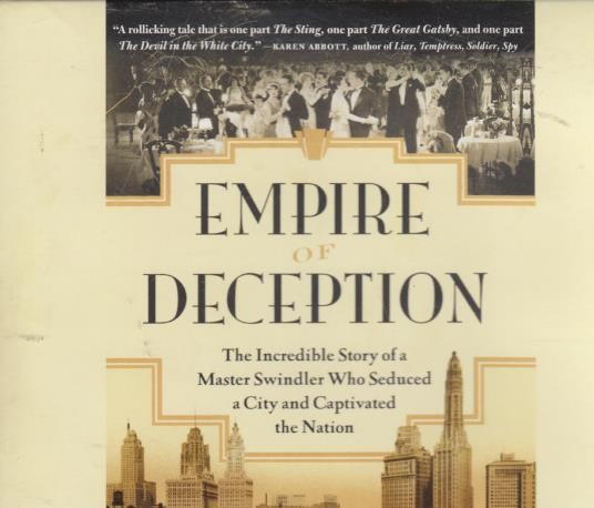 Empire Of Deception Unabridged 8-Disc Dean Jobb AUDIO BOOK CD Ponzi Scheme story