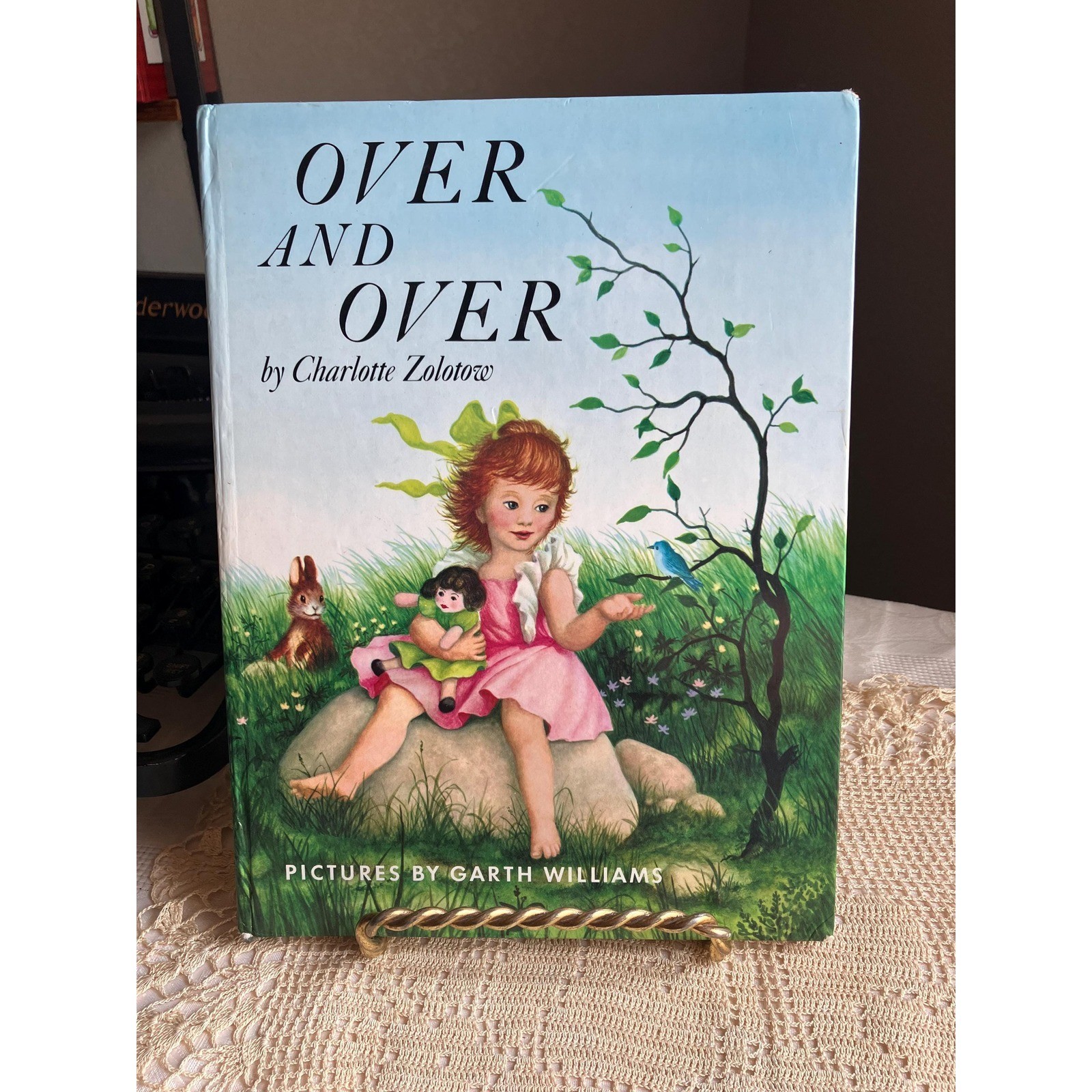 1987 Over and Over by Charlotte Zolotow, Illustrated by Garth Williams Book