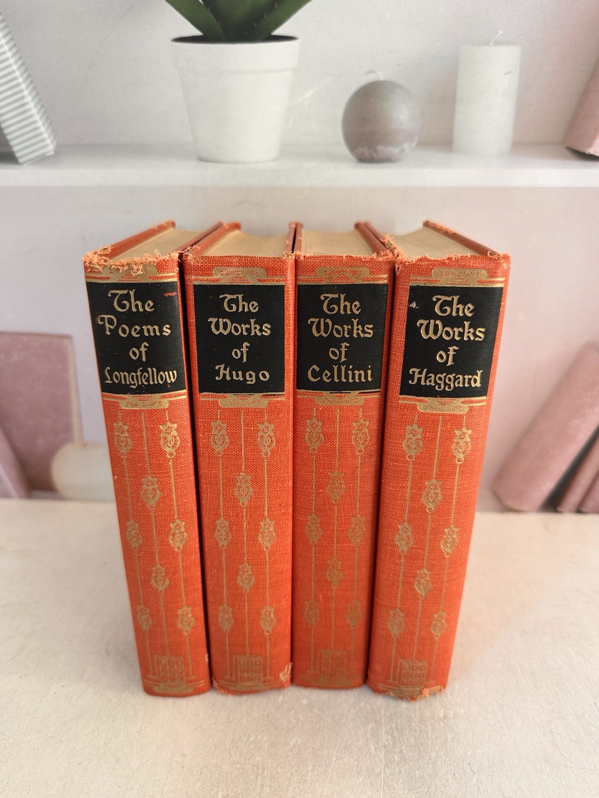 Blacks Readers Service Company Hardcover Lot Of 4 Red Books