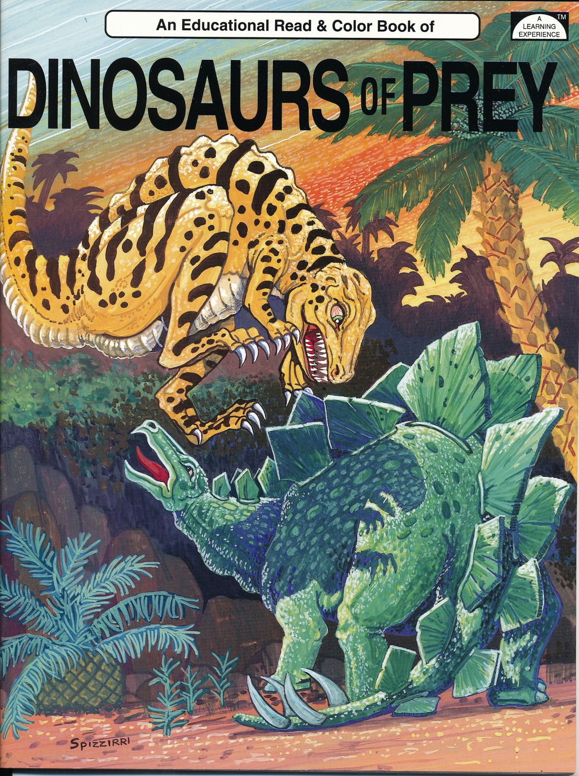 Dinosaurs of Prey: An Educational Coloring Book