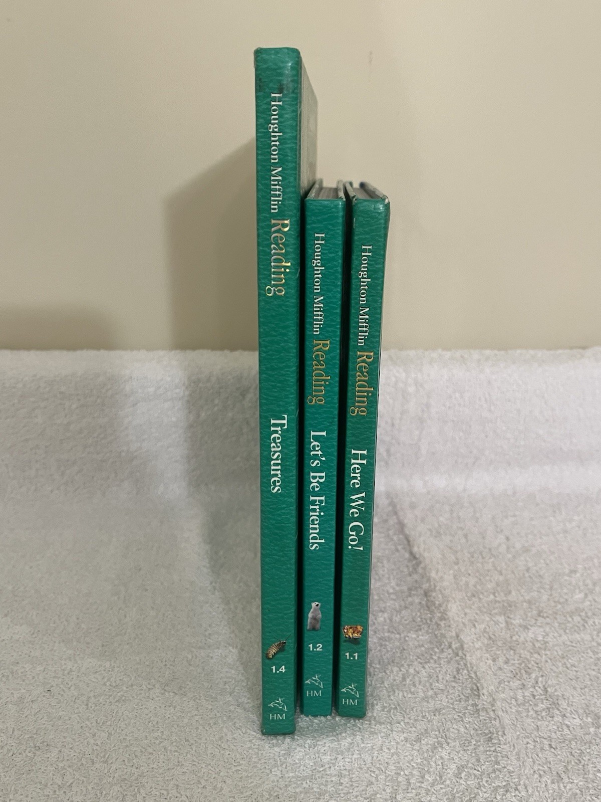 Houghton Mifflin Reading Grade 1 Bundle of 3 titles 2005 Level 1.1, 1.2, 1.4