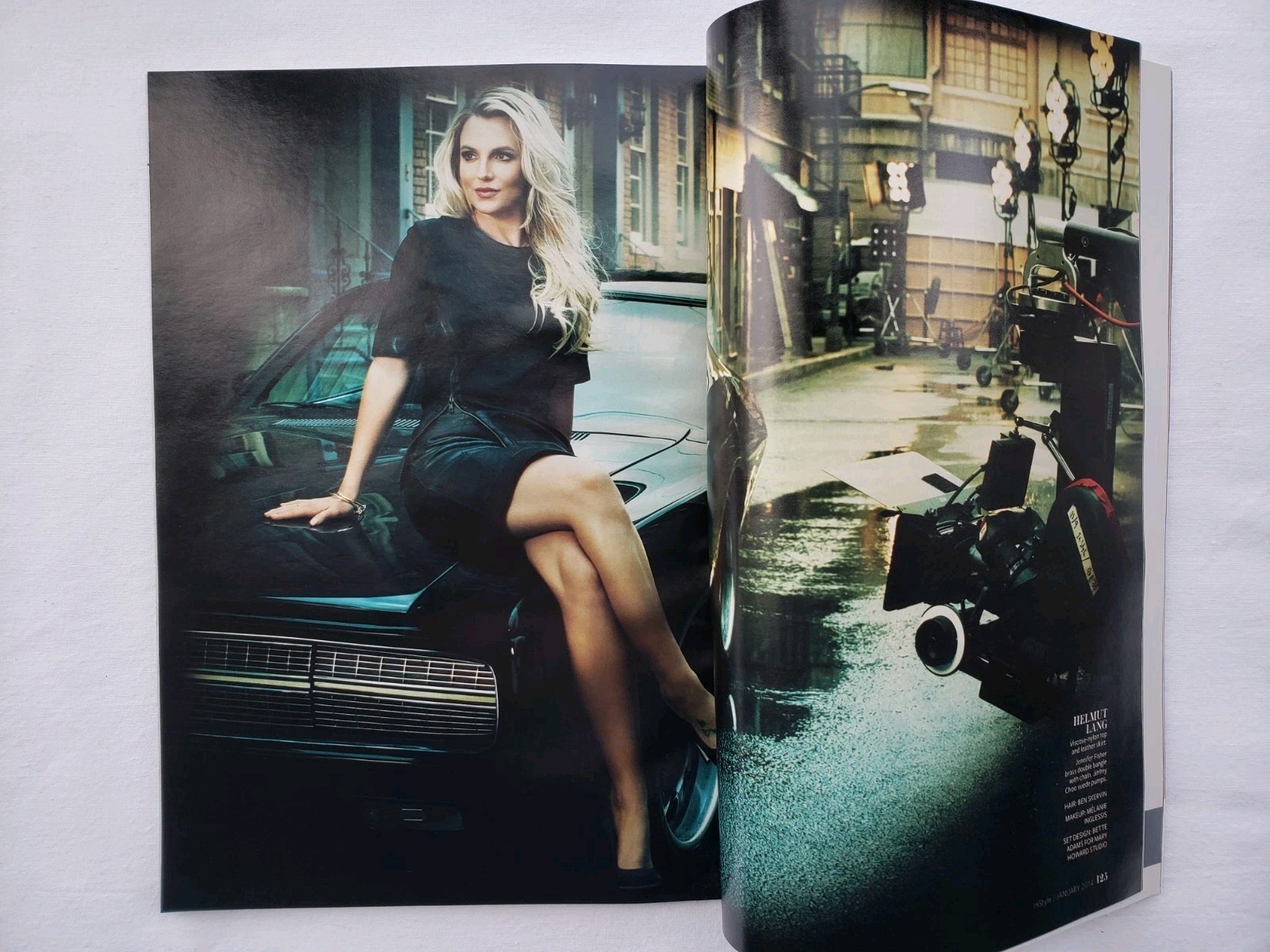 InStyle Magazine Britney Spears January 2014 In Style Magazine