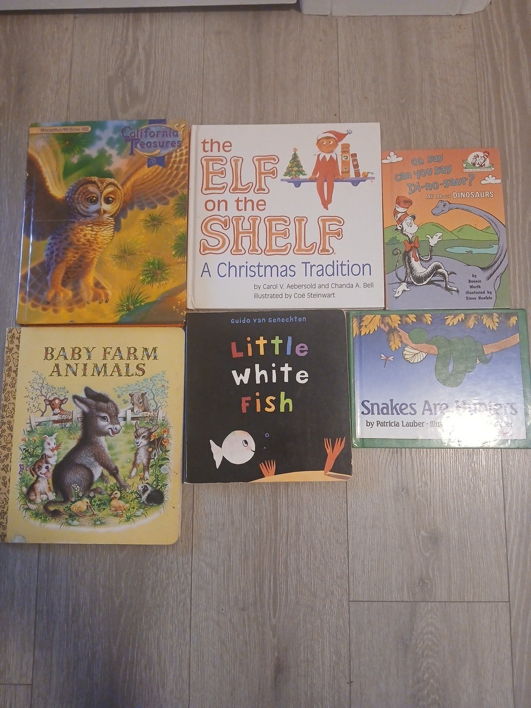 Group Of 6 Children’s Books Selling As 1PIECE Ages 3 And Up Variety Of Stories