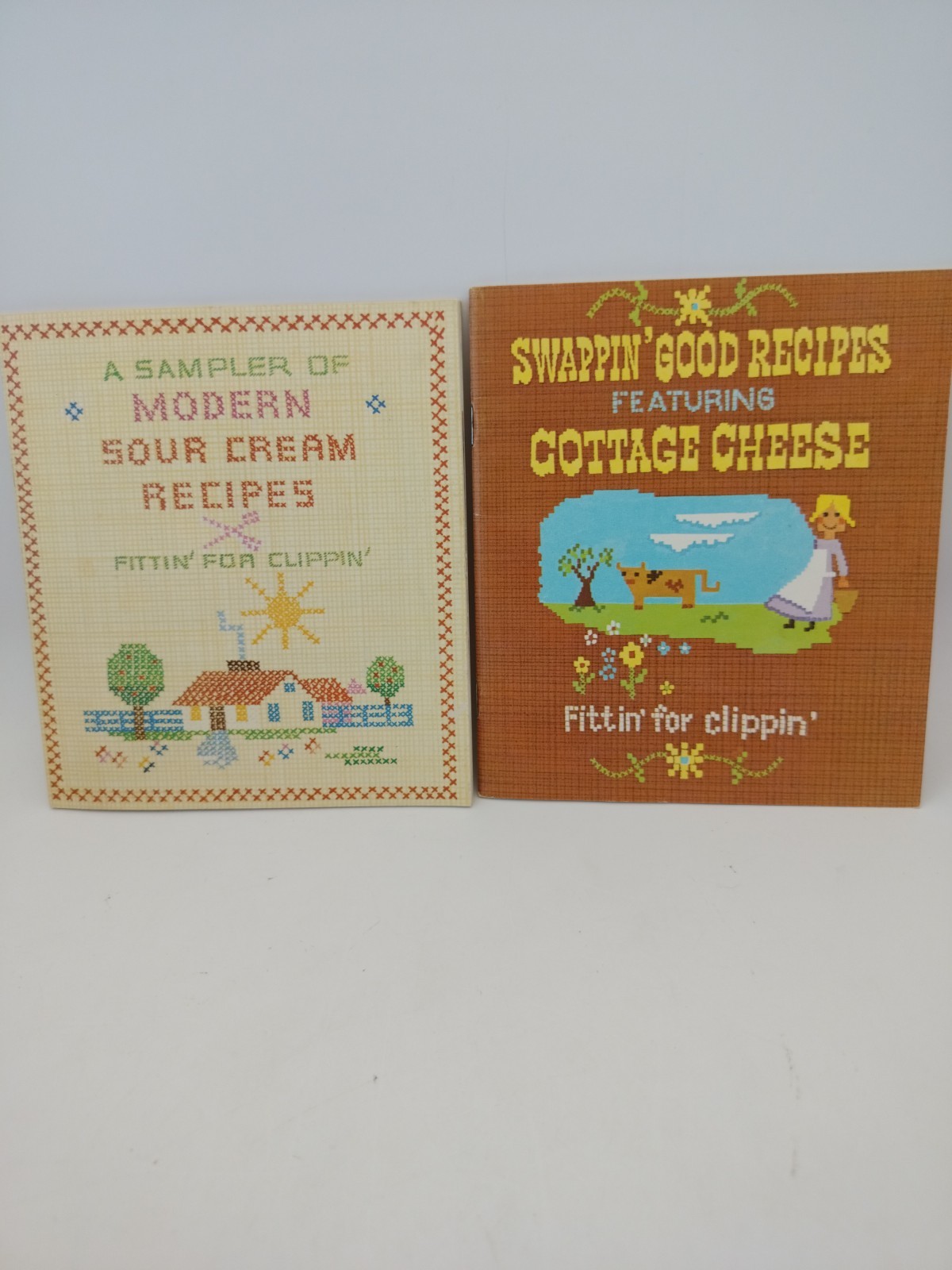 Vintage Dairy Recipe Book Lot Sour Cream Cottage Cheese American Dairy Assoc