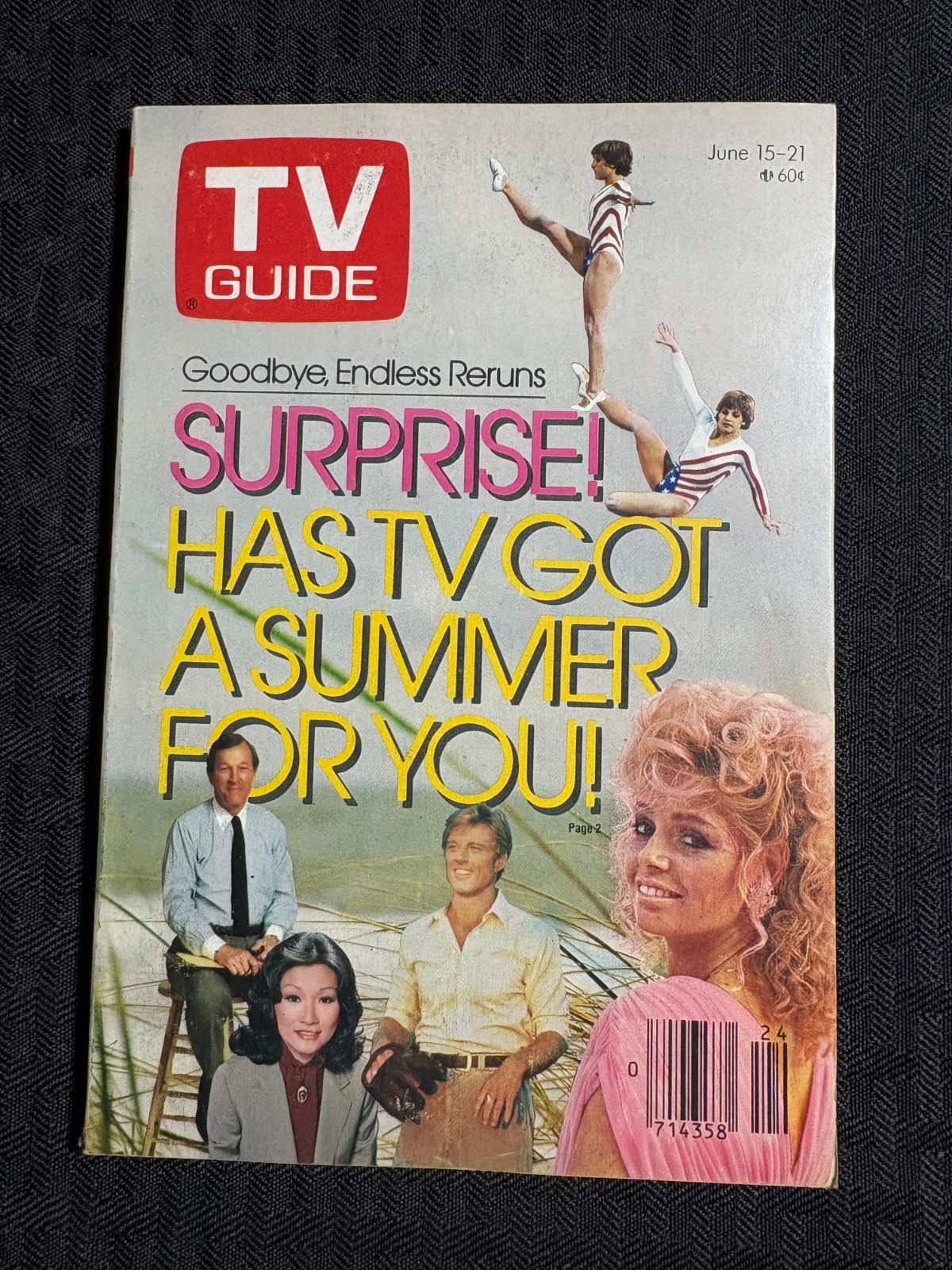 1985 June 15-21 TV GUIDE Magazine VG/FN 5.0 Summer TV / Chicago Metro Edition
