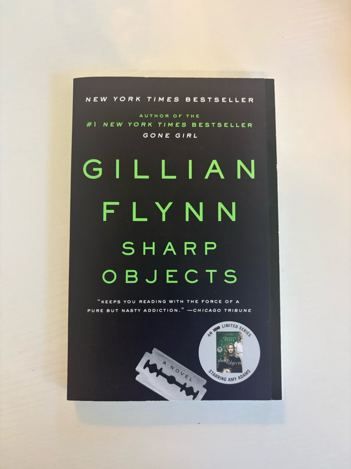 Gillian Flynn Sharp Objects 2007 Trade Paperback Thriller Novel