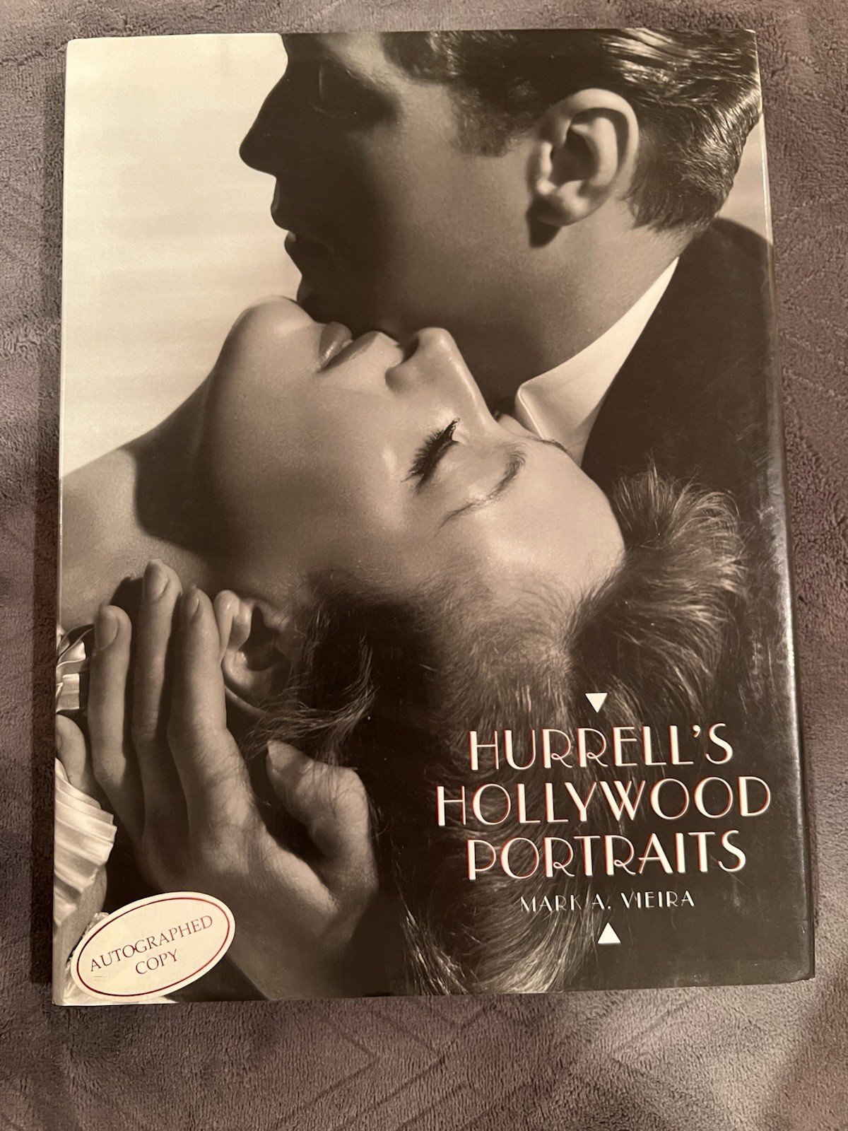 Hurrell’s Hollywood Portraits by Mark A. Vieira Autographed (1997, Hardcover)