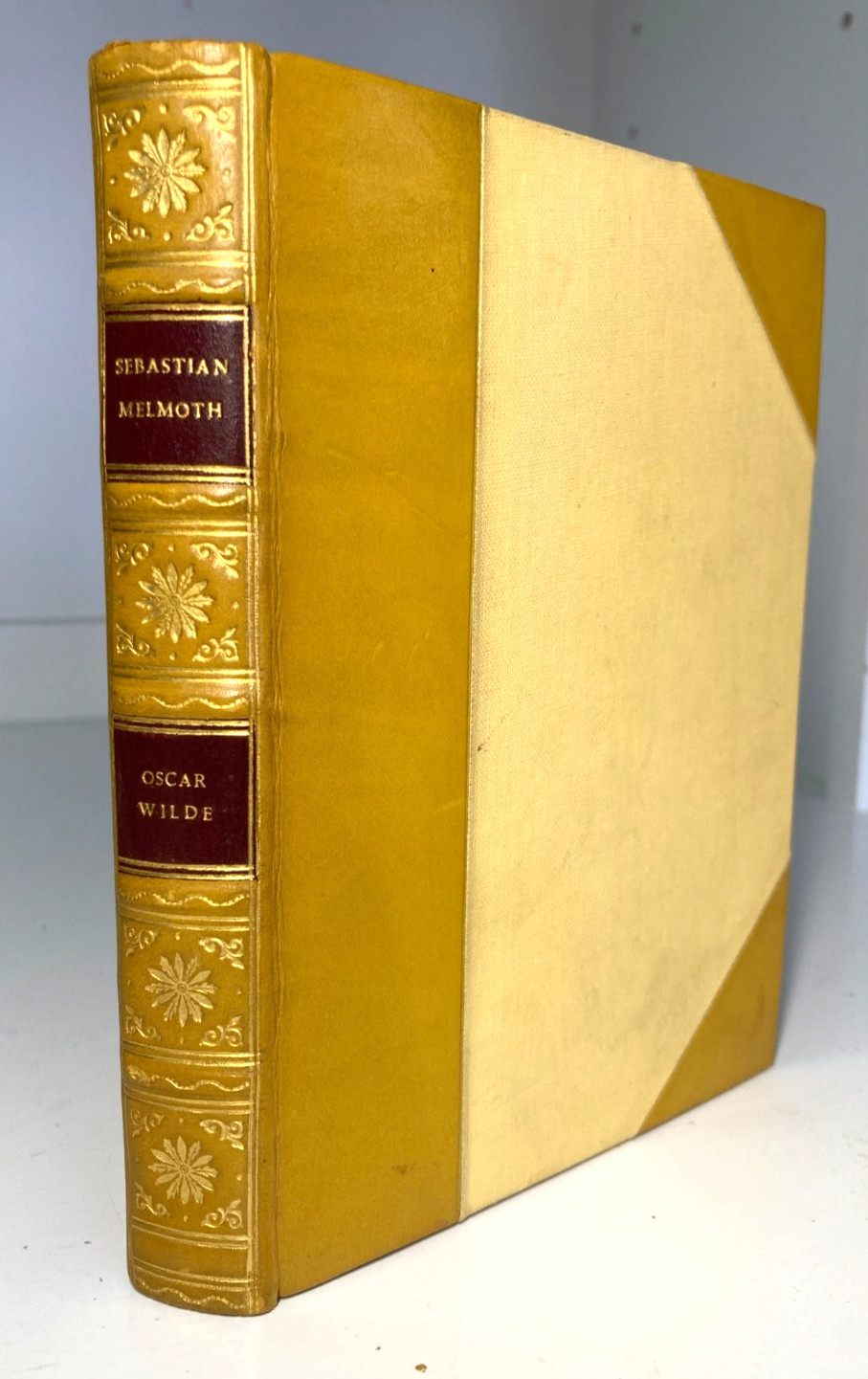 1905 Oscar Wilde Sebastian Melmoth Fine Half Calf Binding Humphreys