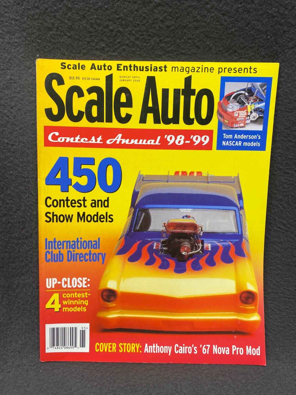Scale Auto Contest Annual ’98-’99 450 Show Models 114 Pages Model Car Enthusiast