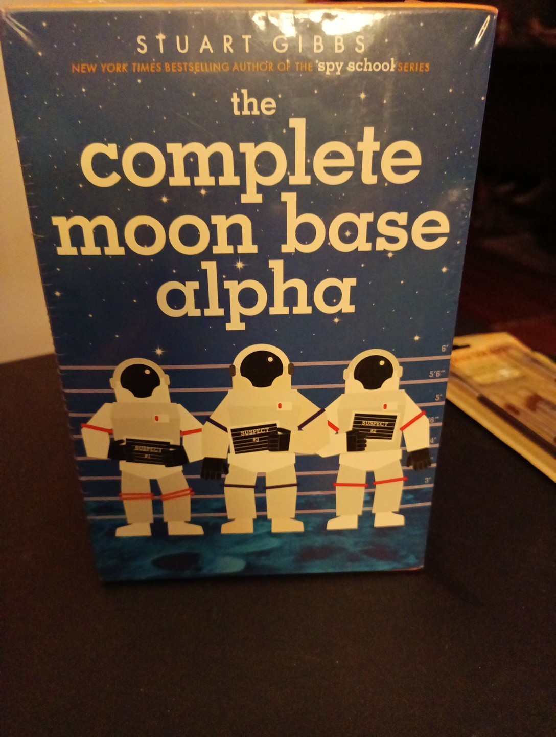 Stuart Gibbs The Complete Moon Base Alpha, Sealed (Boxed Set) (Paperback) Space