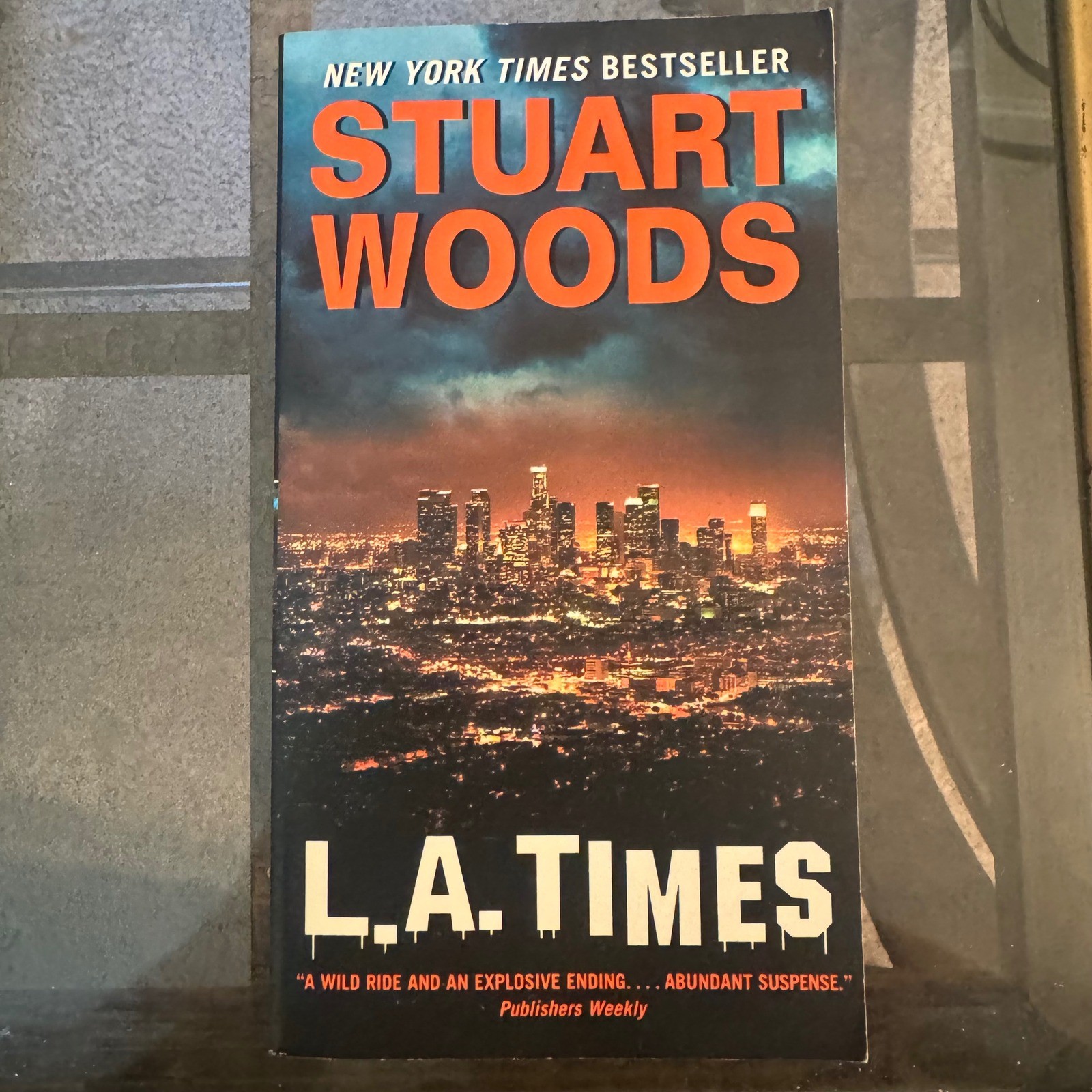 L.A. Times by Stuart Woods Paperback 2001 Hollywood Crime Thriller Fiction Book