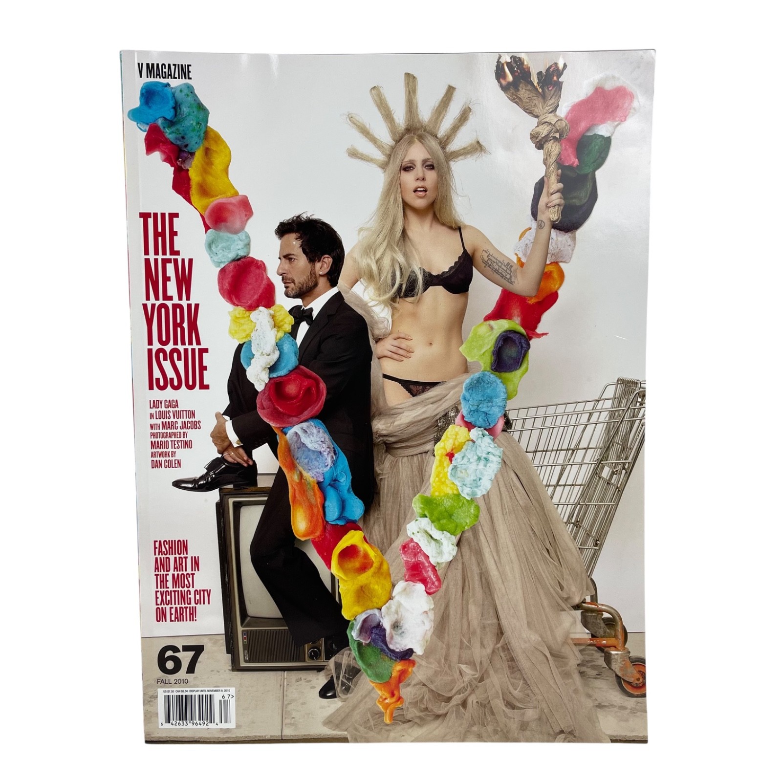 V Magazine 2010 Issue 67 Lady Gaga Marc Jacobs V67 The NY issue