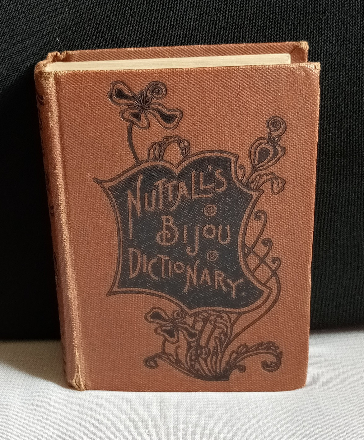 Antique Miniature Nuttall’s Bijou Dictionary Frederick Warne & Co. Victorian