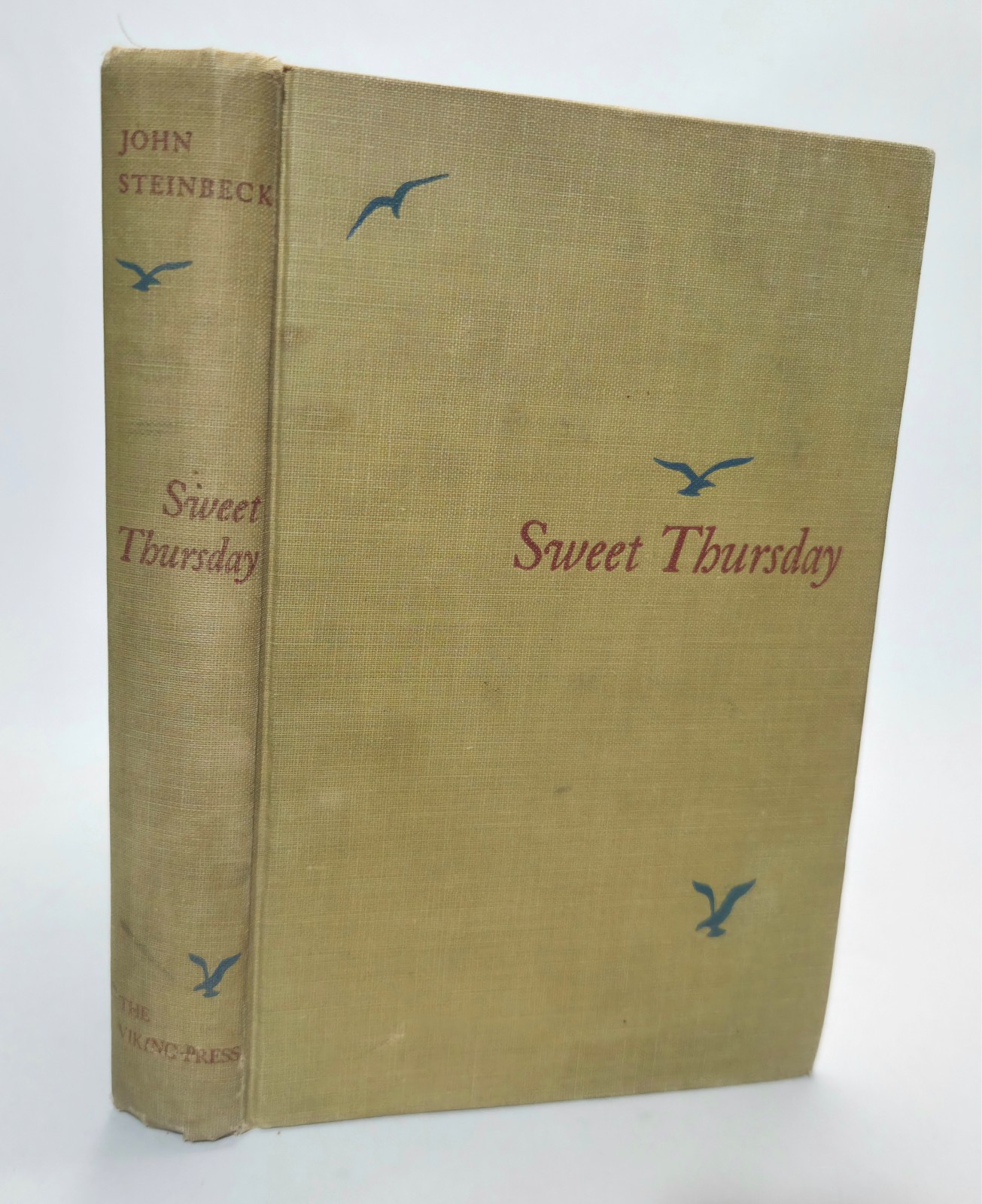Sweet Thursday John Steinbeck 1954 First Edition First Print Vintage Hardcover