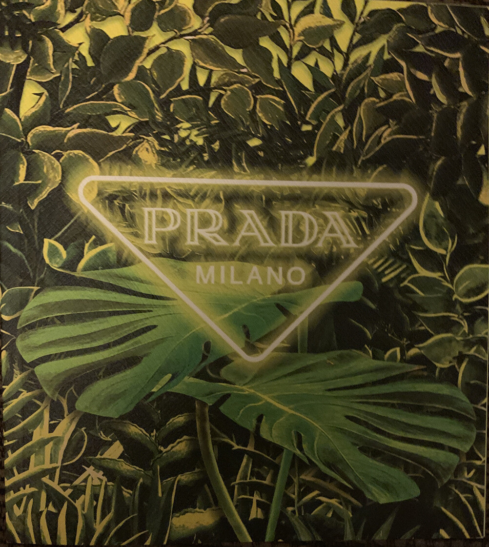 Prada Milano Hyper Leaves 2020 Catalog Women Handbags & Hats 38 Pages