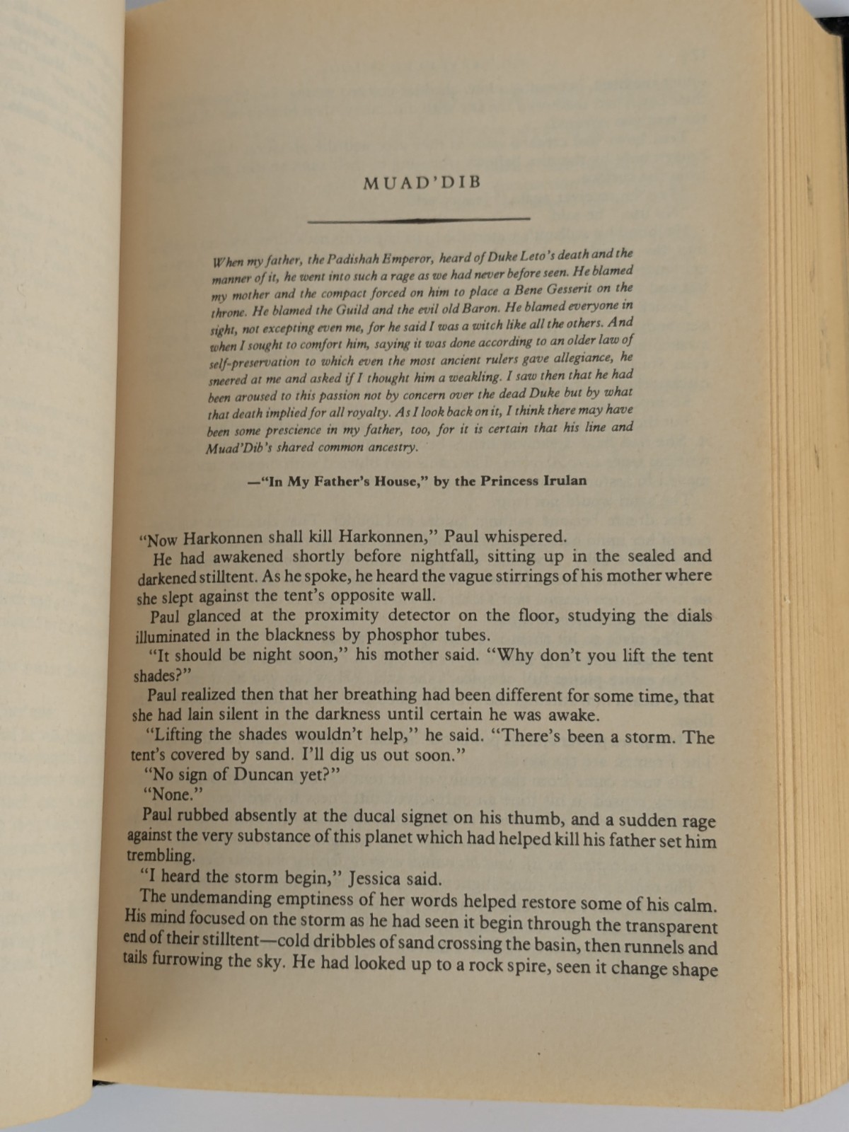 The Great Dune Trilogy Dune (Hardcover) 1984 Frank Herbert Messiah Children