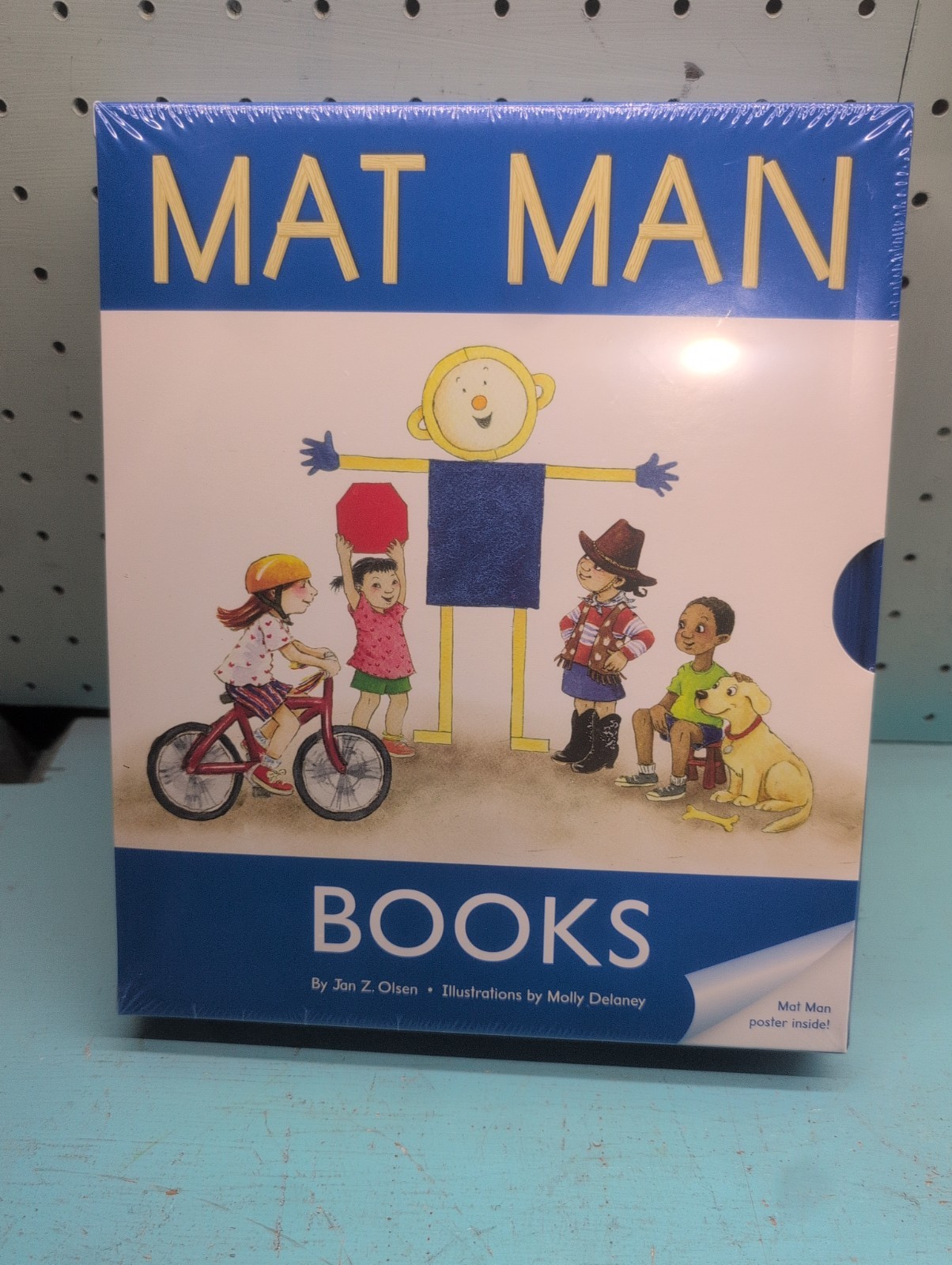 MAT MAN Learning Without Tears By Jan Z. Olsen 4 Book Box Set ~ Hardcover – New