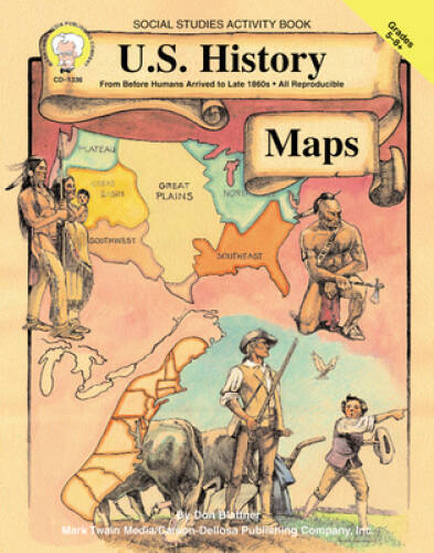 U.S. History Maps, Grades 5 – 8 – Paperback By Blattner, Don – GOOD