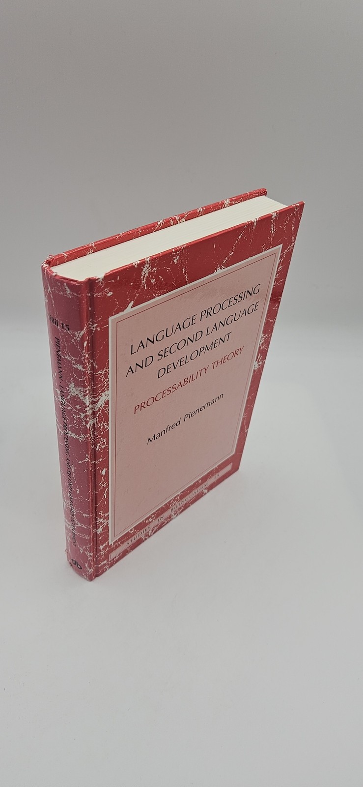 Language Processing and Second Language Development: Processability theory [Stud