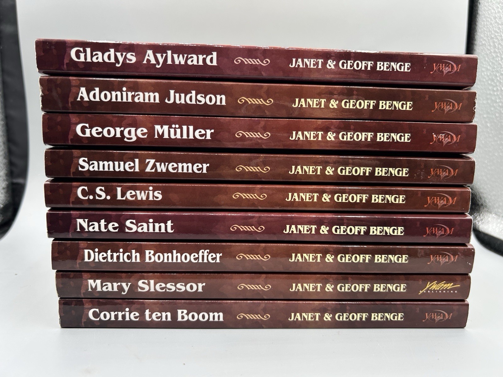 Lot of 9 Christian Heroes Then & Now Paperback Janet & Geoff Benge