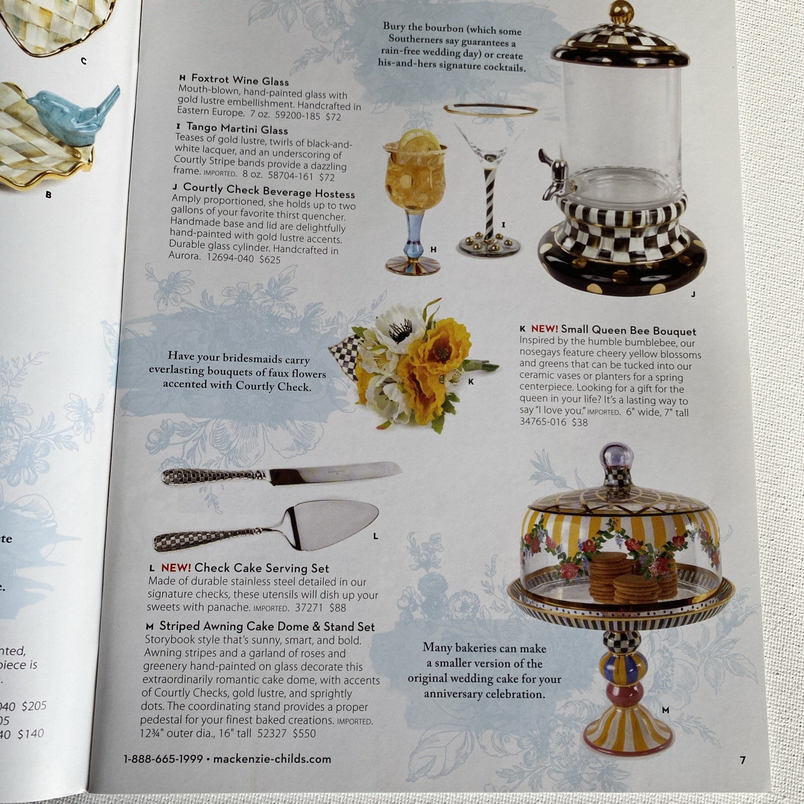 Mackenzie-Childs Catalog ~ 2018-CELEBRATION-NEW YEAR- 47 pages.
