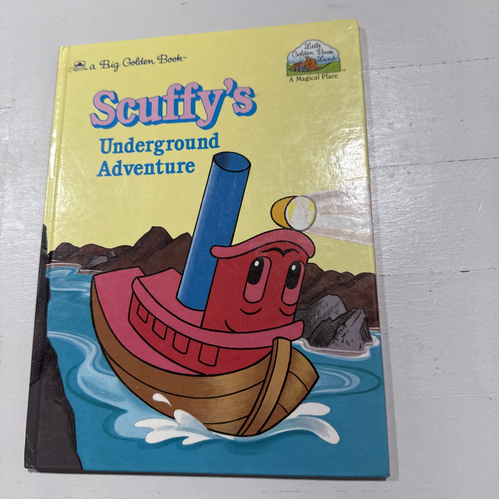 Scuffy’s Underground Adventure – Hardcover, by Baker Darrell – Very Good 1989