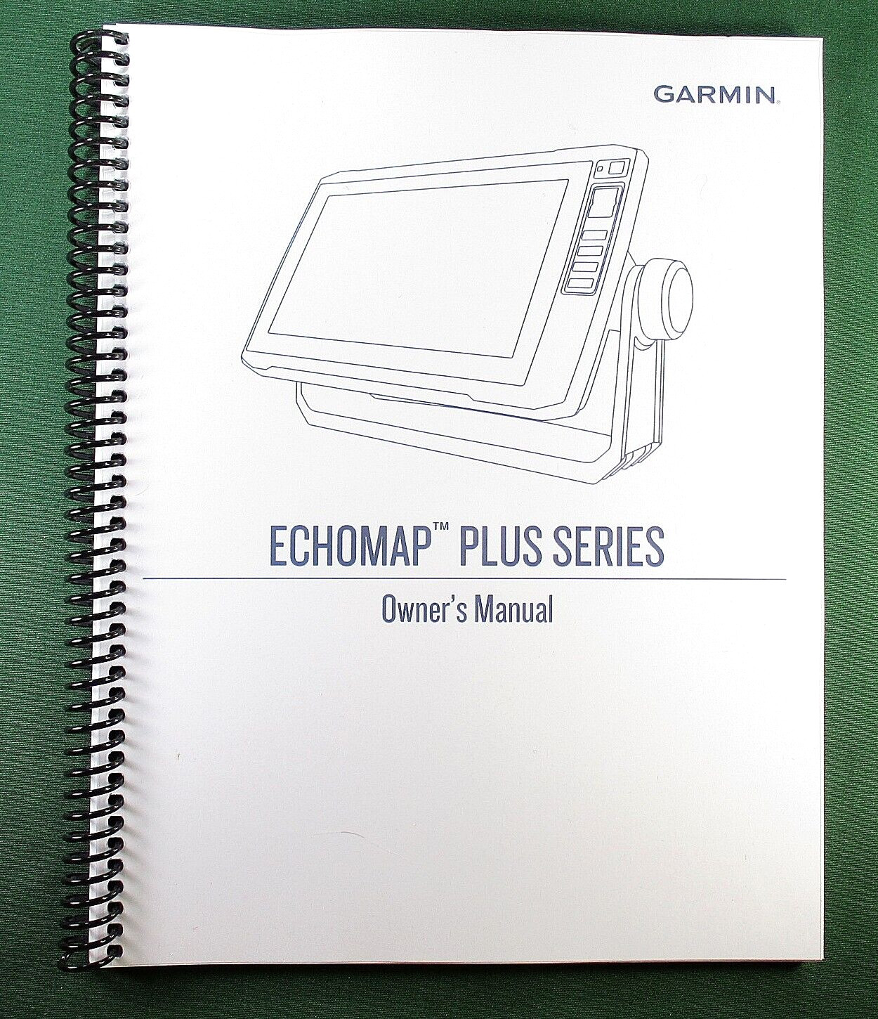Garmin Echomap Plus 64cv Instruction Manual: Full Color 54 Pages & Clear Covers