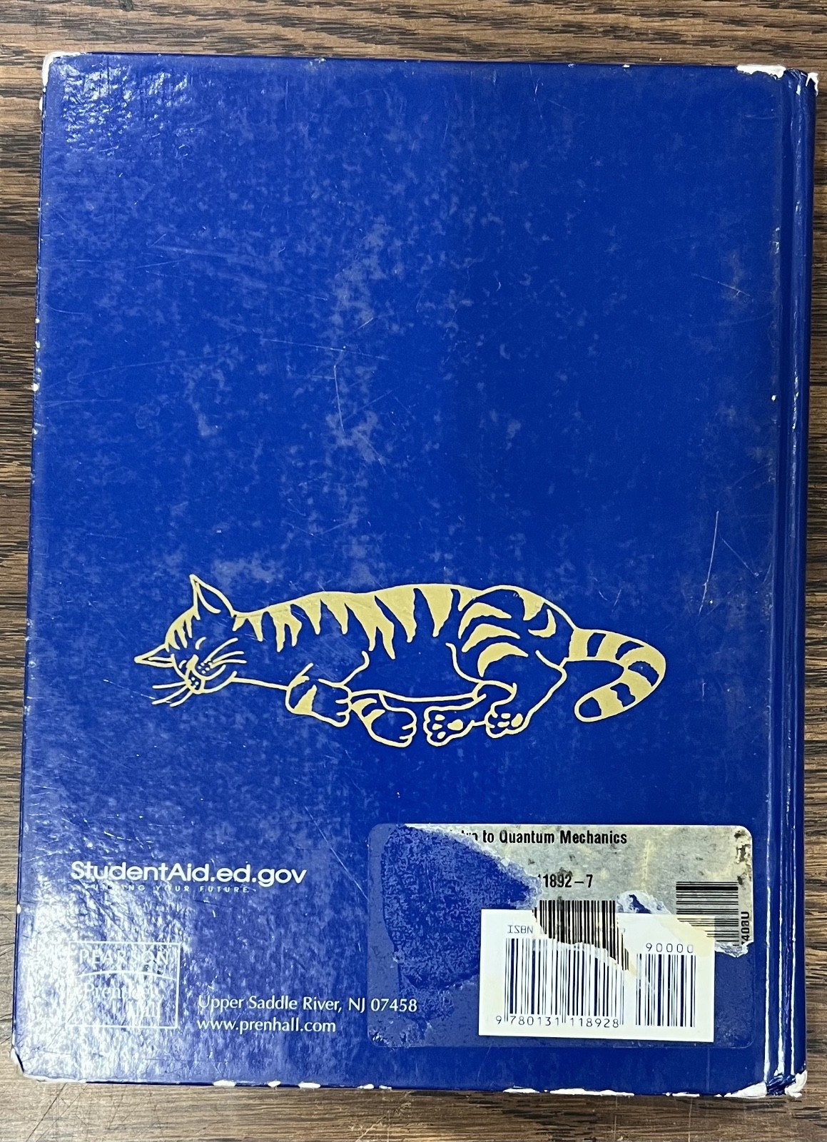 Introduction To Quantum Mechanics 2nd Edition David J. Griffiths Hardcover Blue