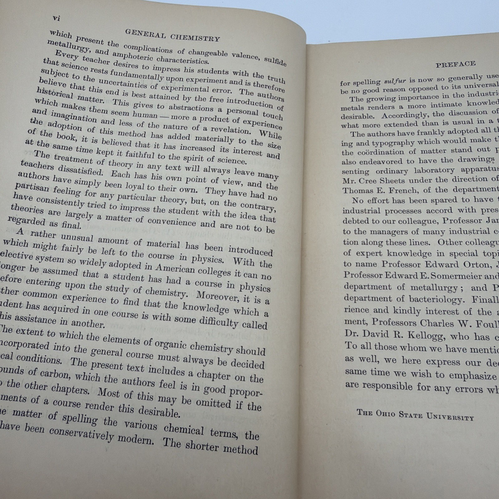 Rare 1921 A Course in General Chemistry McPherson Henderson Hardcover