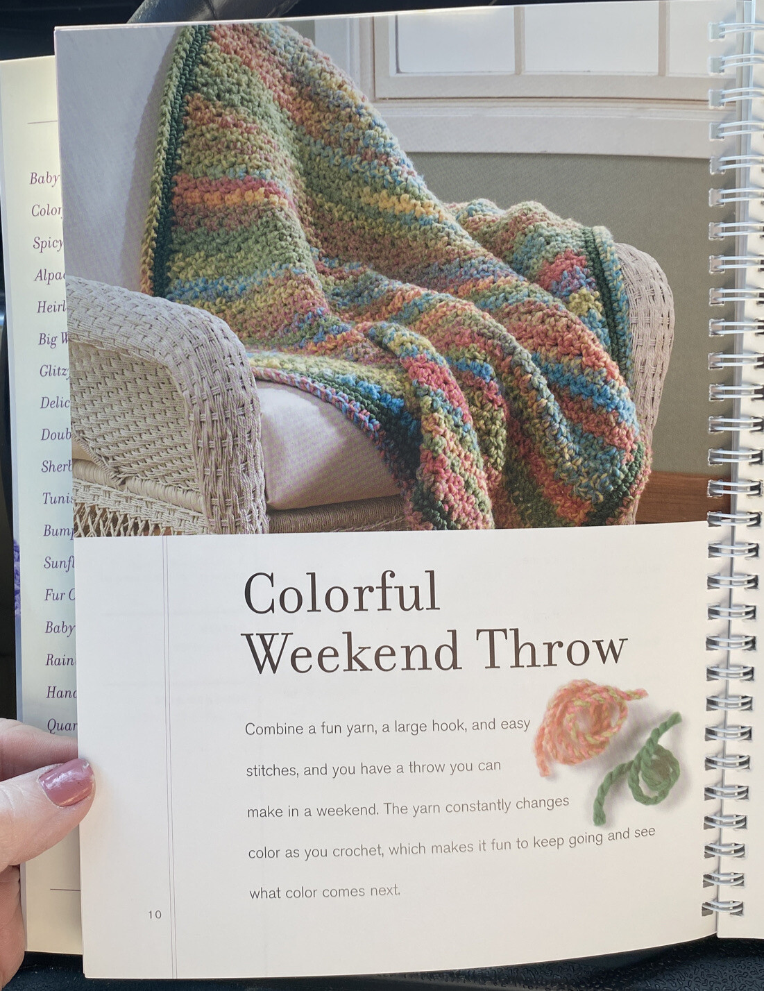 Hooked Throws : 20 Easy Crochet Projects by Margaret Hubert