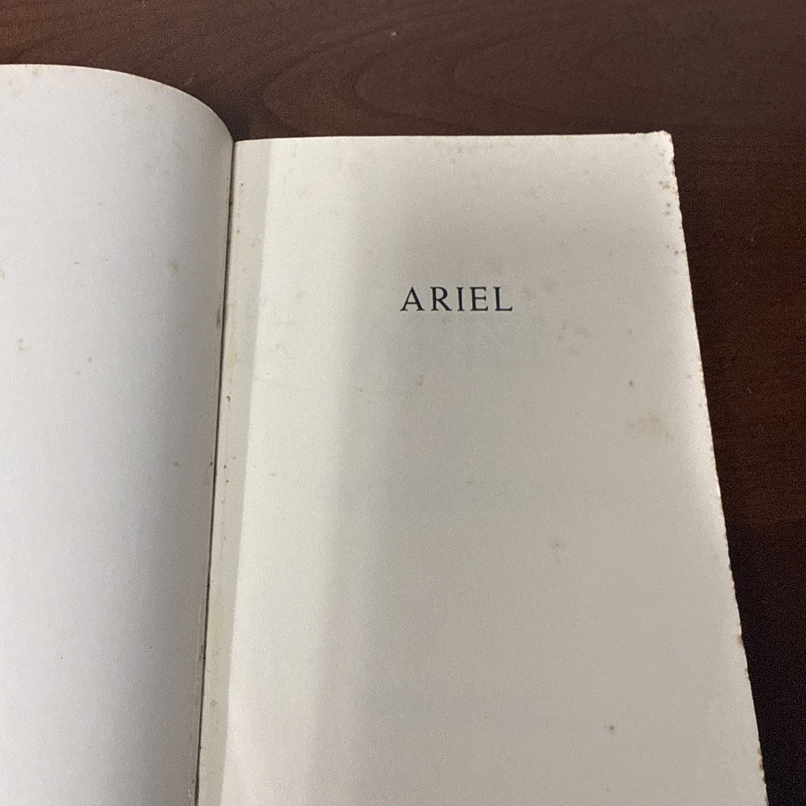 VTG- ARIEL By Sylvia Plath -1965- RARE POETRY- PB-