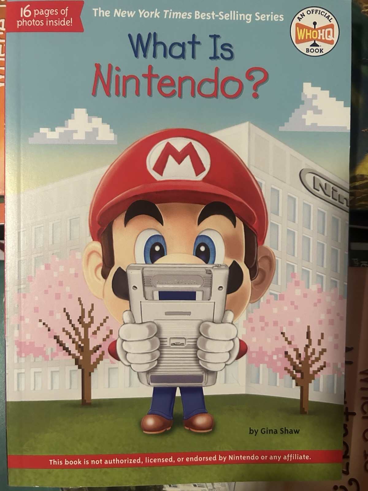 Penguin Workshop What Is Nintendo? Paperback Gina Shaw Ages 9-12 Video Games Wh…