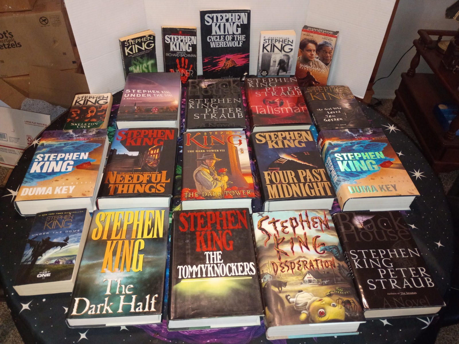 Stephen King Lot Dark Tower VII Needful Things ,The DarkHalf.