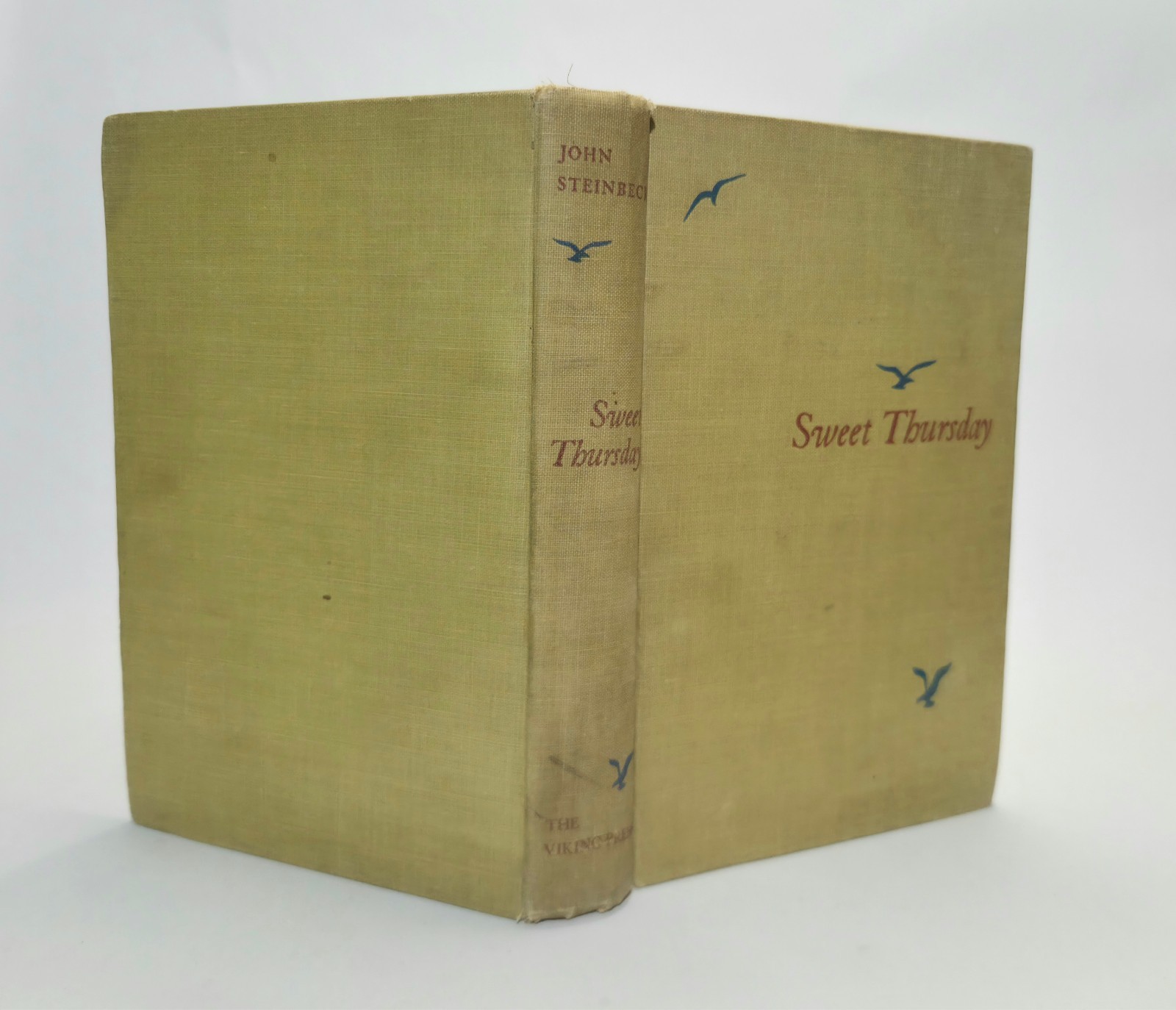 Sweet Thursday John Steinbeck 1954 First Edition First Print Vintage Hardcover