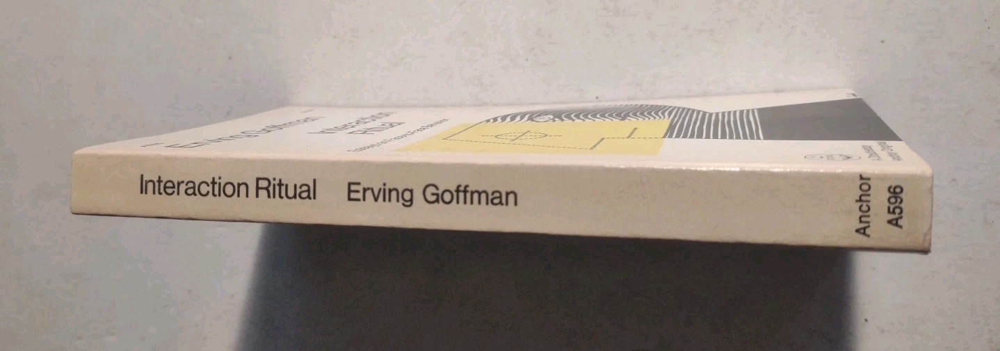 Erving Goffman-Interaction Ritual-Psychology-Interactions-Relations-Sociology.