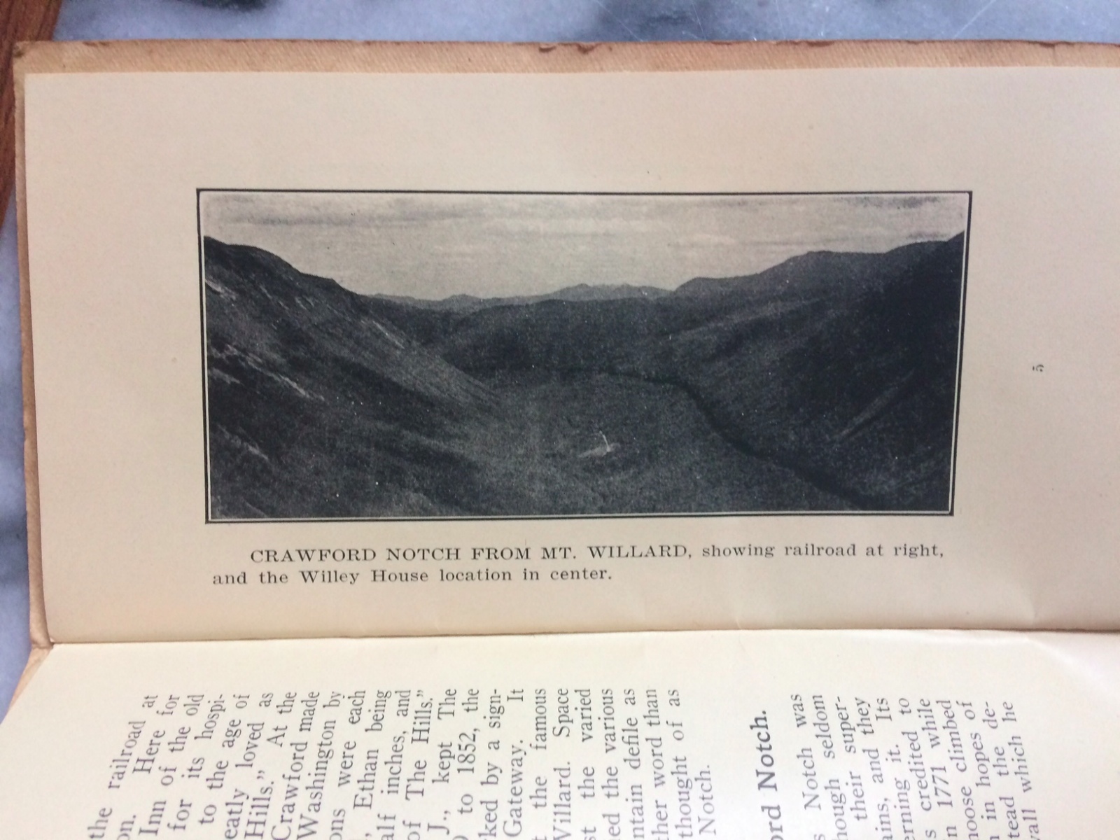ANTIQUE NEW HAMPSHIRE 1925 THE WILLEY SLIDE HISTORY LEGEND ROMANCE ILLUSTRATED