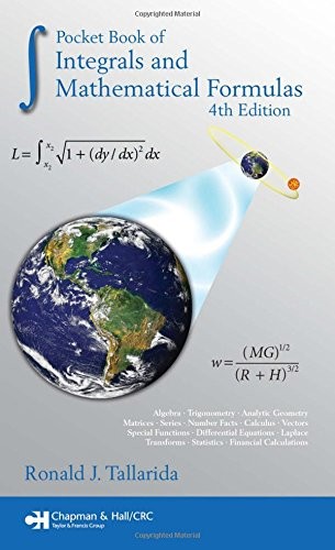 Pocket Book of Integrals and Mathem…, Tallarida, Rona