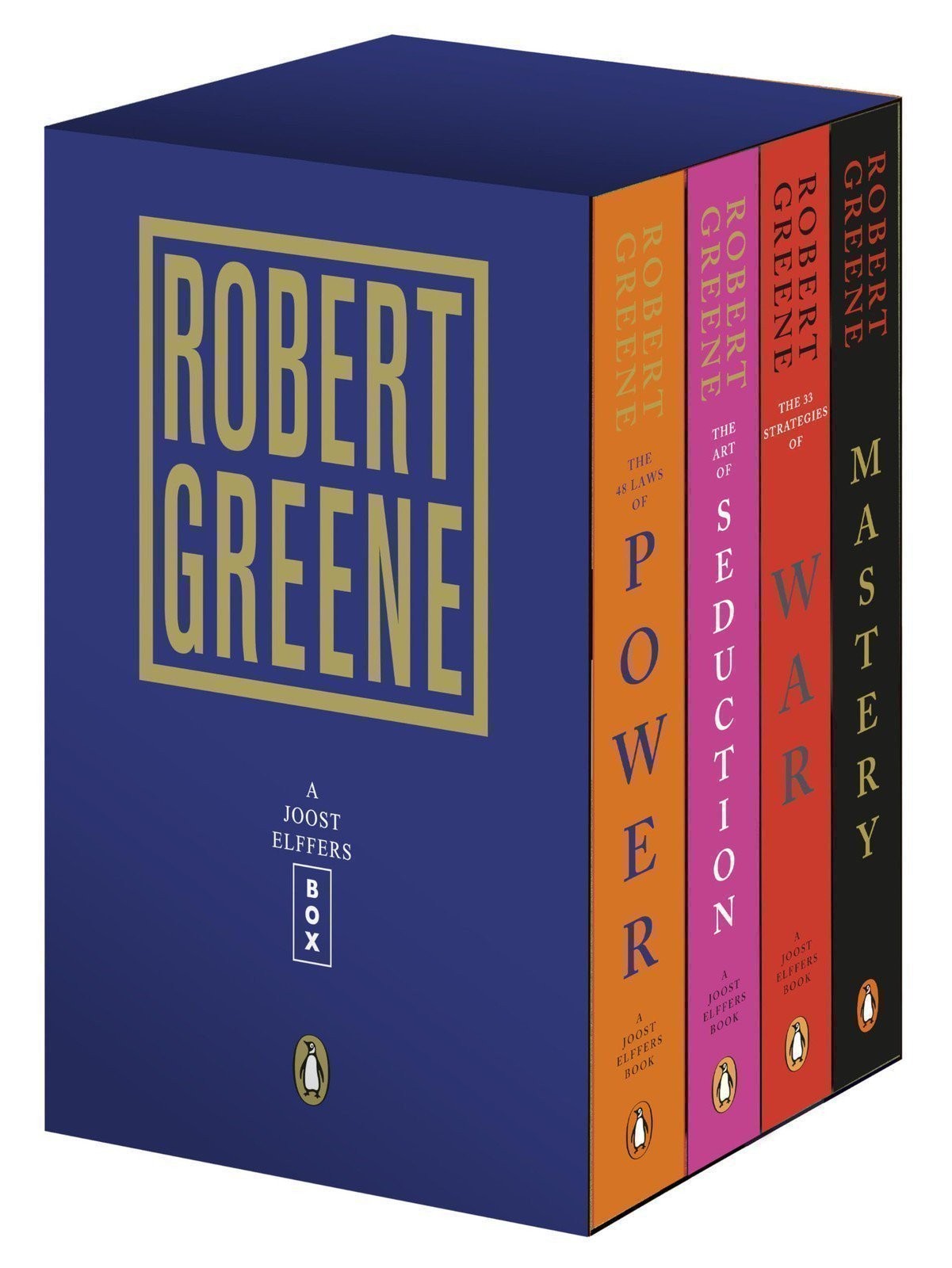 Robert Greene 4-Book Boxed Set: The 48 Laws of Power; The Art of Seduction;…