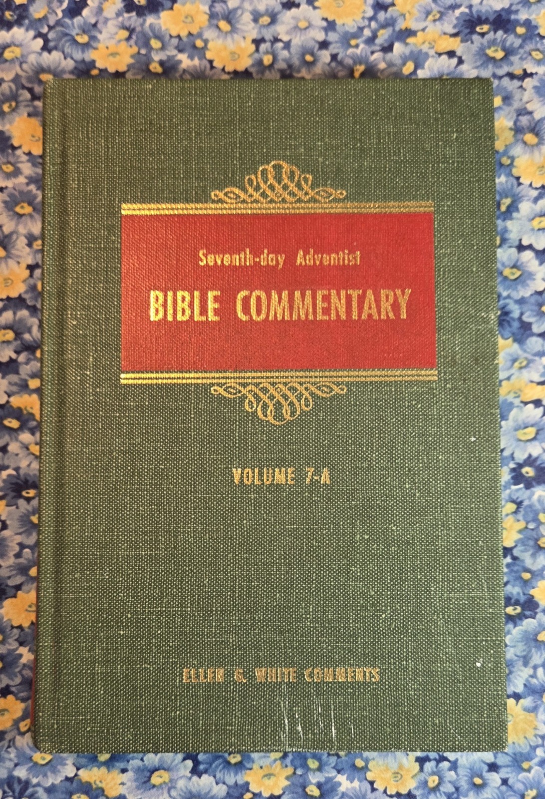 Seventh-day Adventist Bible Commentary Volume 7-A, Ellen G. White Comments, 1957