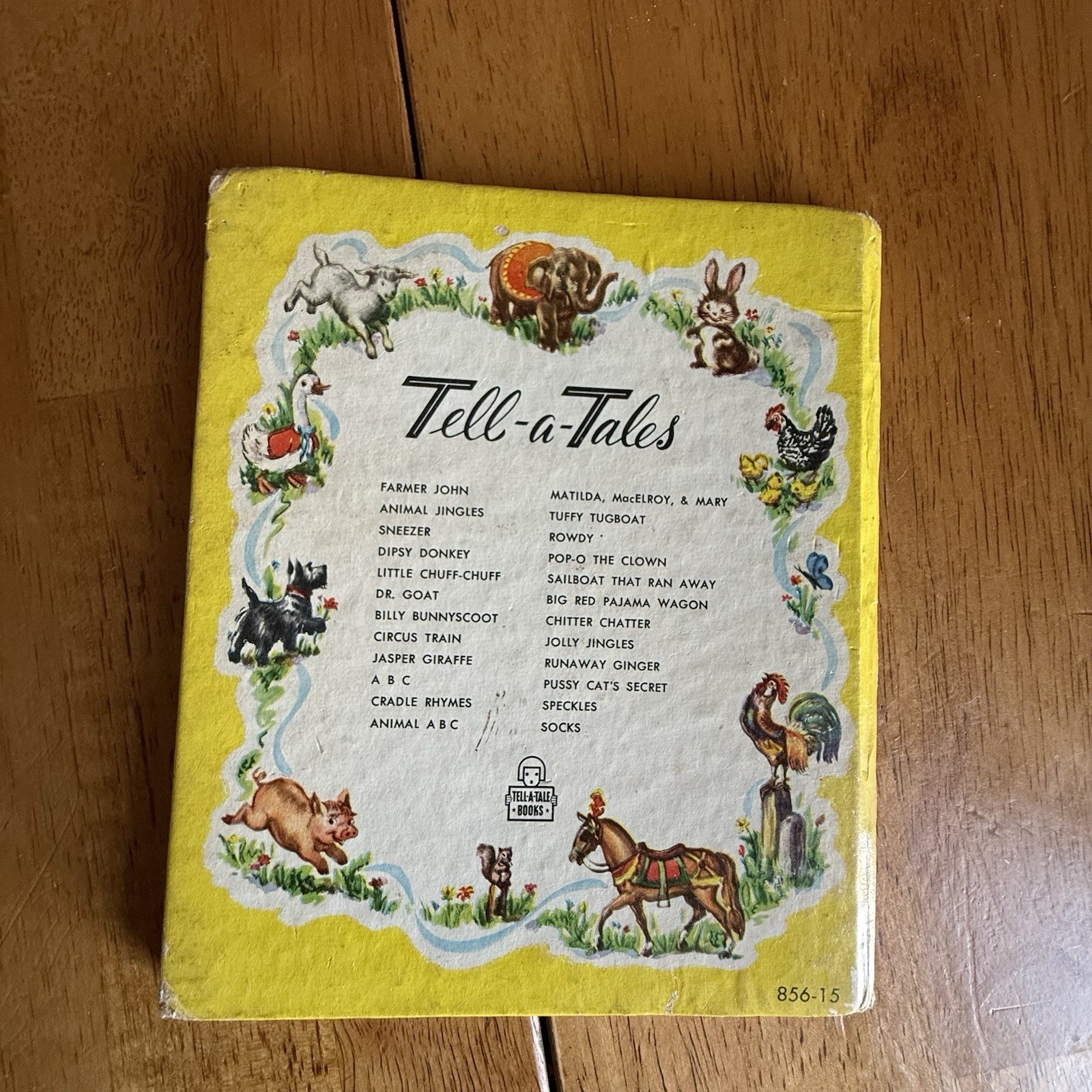 Vintage 1940’s Pussy-Willow, Rowdy Tell a Tale Children’s Book McKean Jane Wyatt