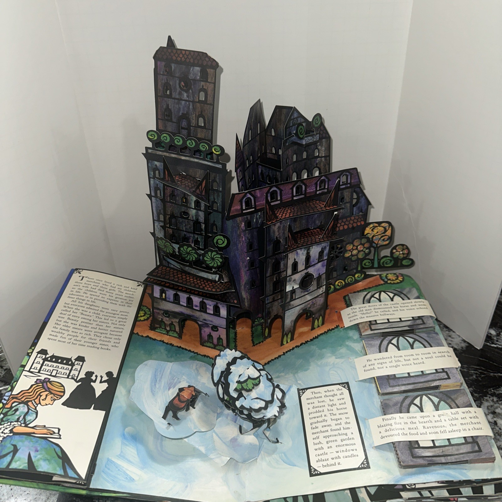 Beauty & the Beast: A Pop-up Book of the Classic Fairy Tale 2010